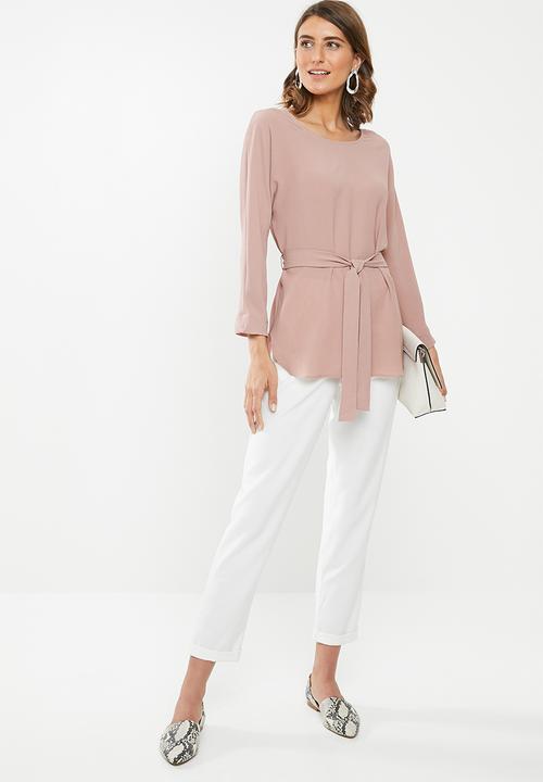 edit - Long sleeve tunic - pink