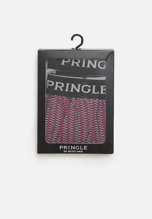 Pringle of Scotland - Hank 2 pack boxers - multi