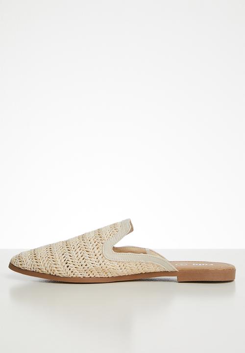 Cotton On - Shade raffia mule - beige 