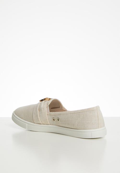 Cotton On - Belle buckle slip on - neutral