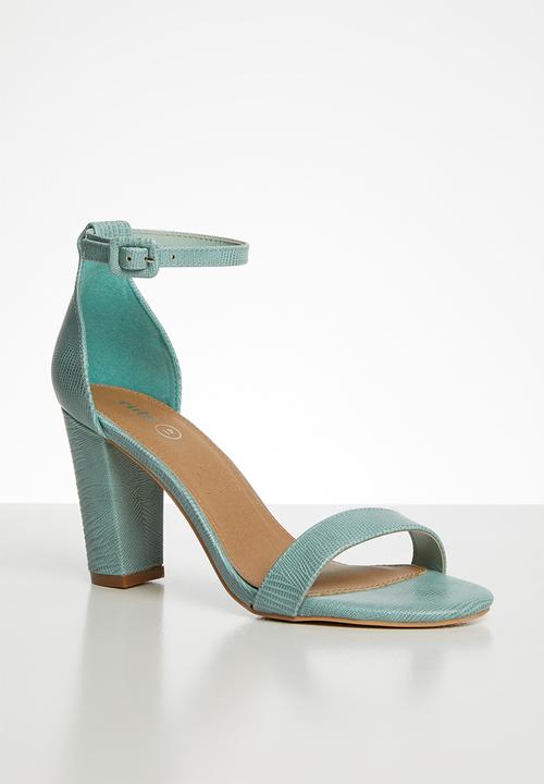 Cotton On - San luis heel - turquoise