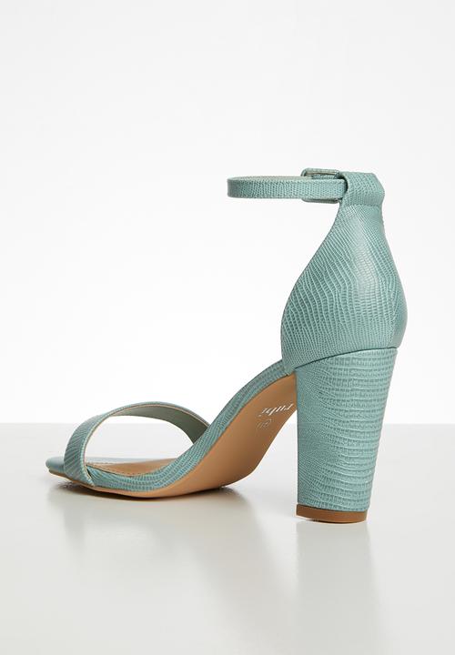 Cotton On - San luis heel - turquoise