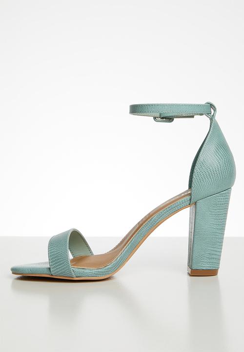 Cotton On - San luis heel - turquoise