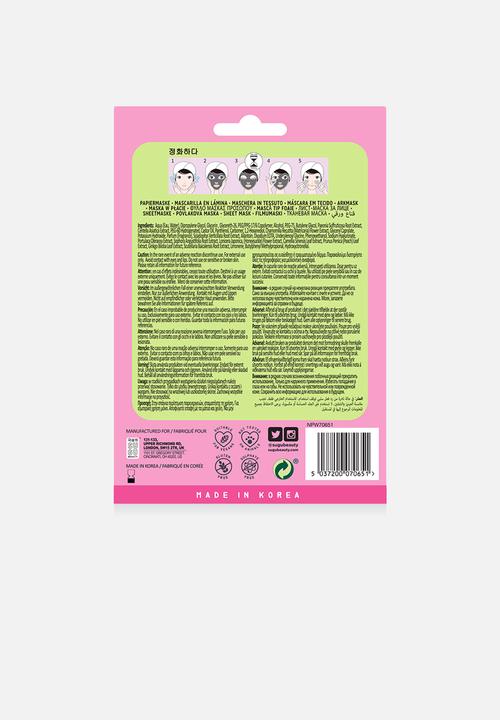 SUGU - Charcoal sheet mask