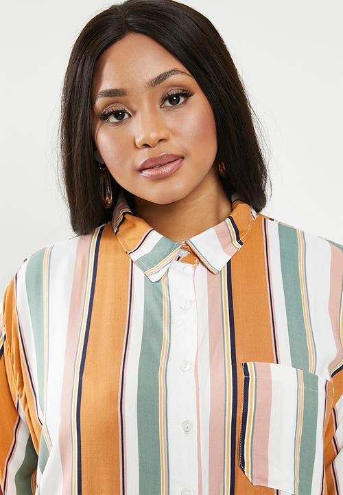 Superbalist - Soft shirt dress - multi