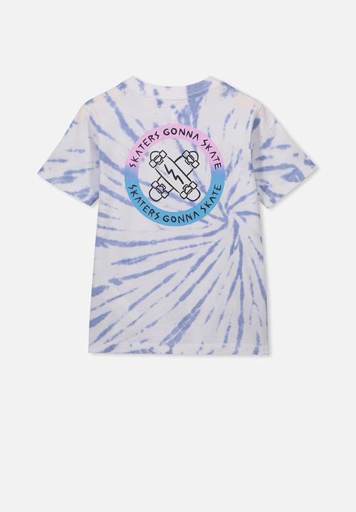 Cotton On - The upside short sleeve tee - blue & white 