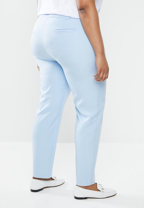 POLO - Plus size tessa basic suit trouser - blue
