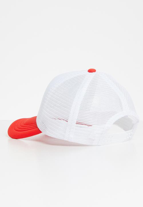Billabong  - Rainbow trucker - white & orange