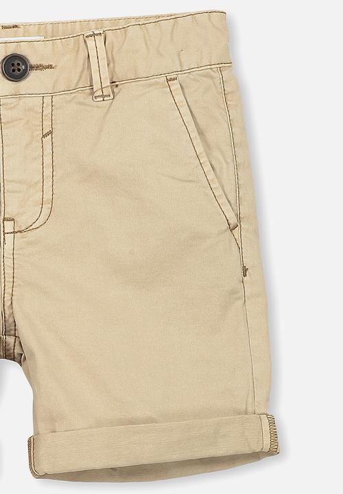 Cotton On - Walker chino short - neutral