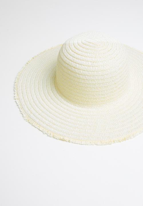 Superbalist - Candy straw hat - cream