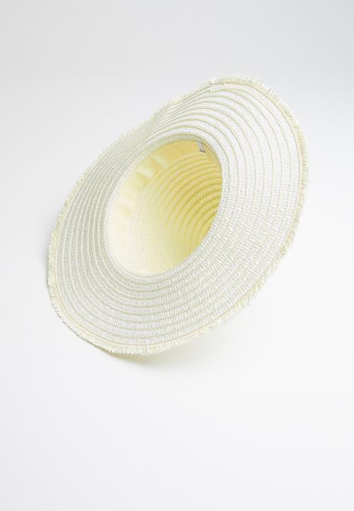 Superbalist - Candy straw hat - cream
