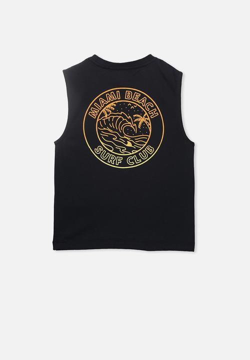 Cotton On - Otis muscle tank - black