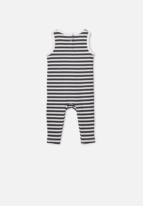 Cotton On - The sleeveless lon - grey & white