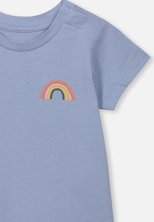 Cotton On - Jamie short sleeve tee - blue