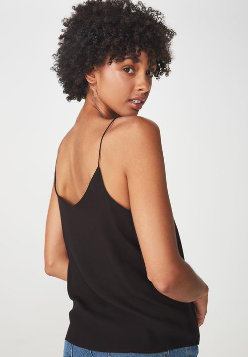 Cotton On - Astrid cami - black