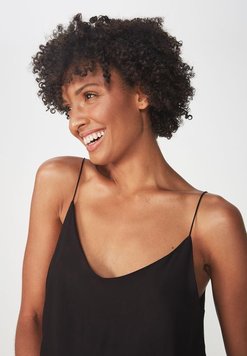 Cotton On - Astrid cami - black