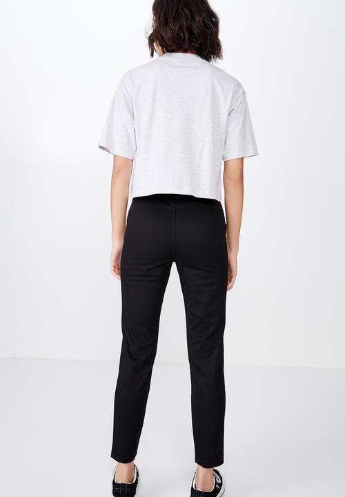 Factorie - Stretch skinny pants - black