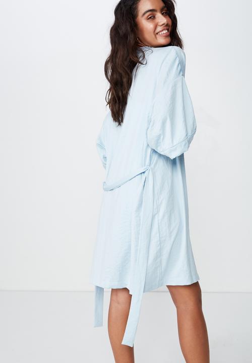 Cotton On - Textured kimono  - blue