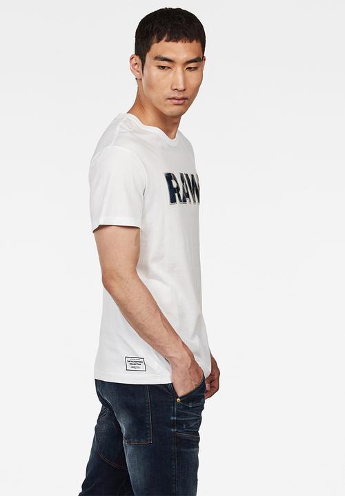 G-STAR - Rijks graphic short sleeve tee - white