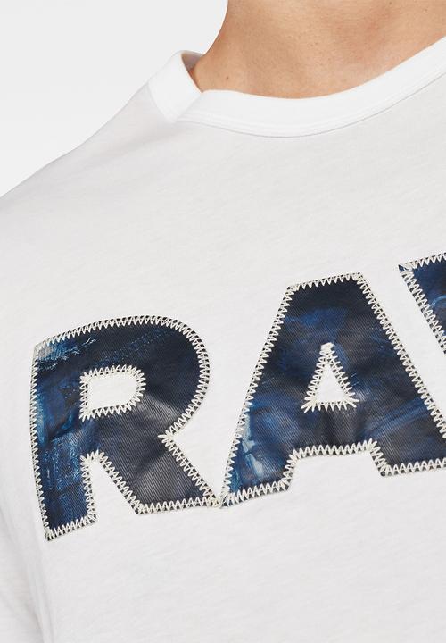 G-STAR - Rijks graphic short sleeve tee - white