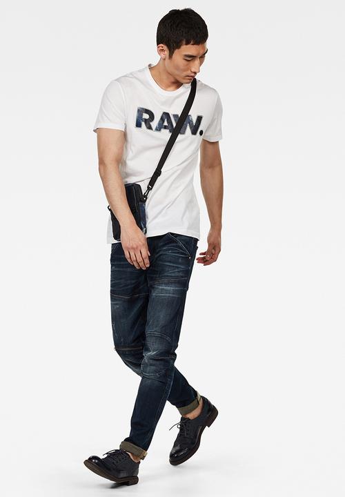 G-STAR - Rijks graphic short sleeve tee - white