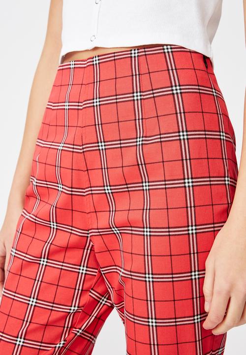 Factorie - Stretch skinny pant  - red