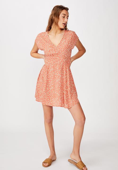 Cotton On - Woven ultimate tea dress  - multi 