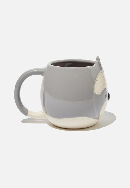 Typo - Novelty shaped mug - sloth dipped