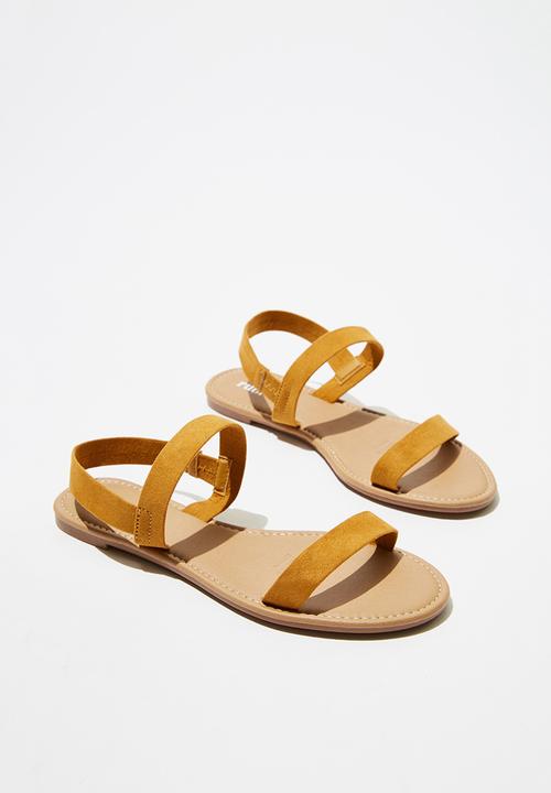 Cotton On - Everyday cyrell sandal - yellow