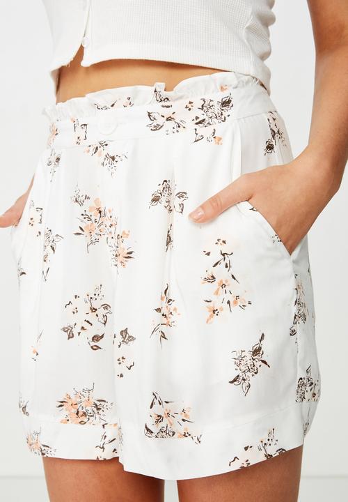 Cotton On - Savannah short  - white