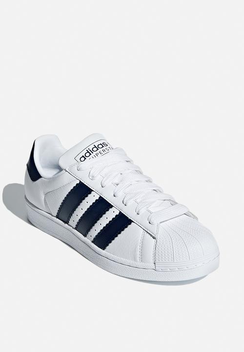 adidas Originals - Superstar - cloud white / collegiate navy