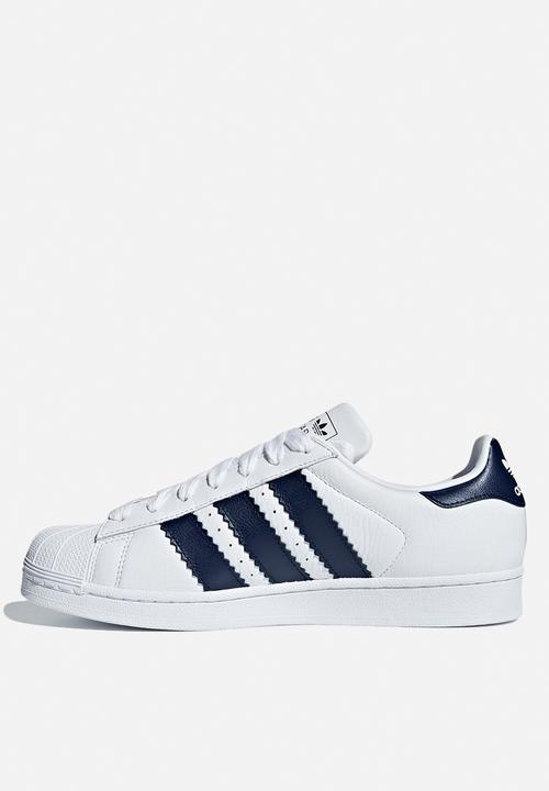 adidas Originals - Superstar - cloud white / collegiate navy