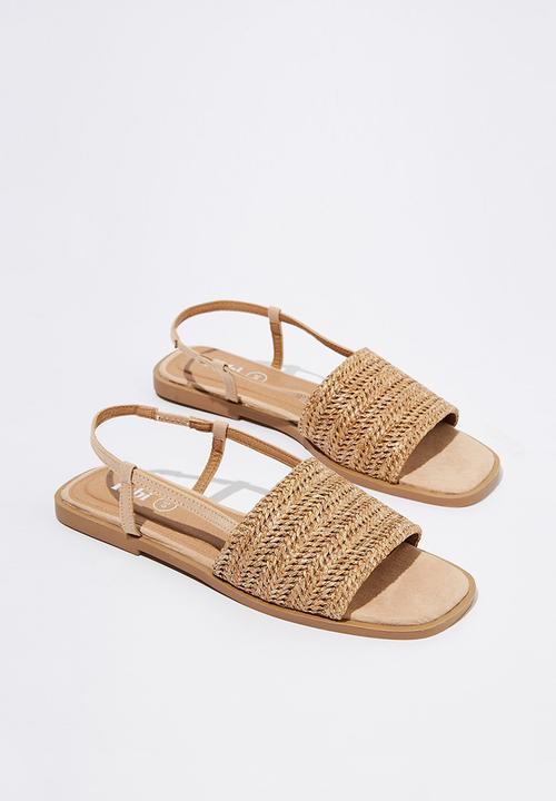 Cotton On - Piper sling back sandal - neutral