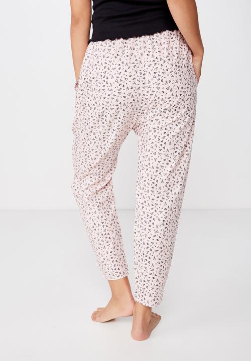 Cotton On - Woven drop crotch pant  - pink