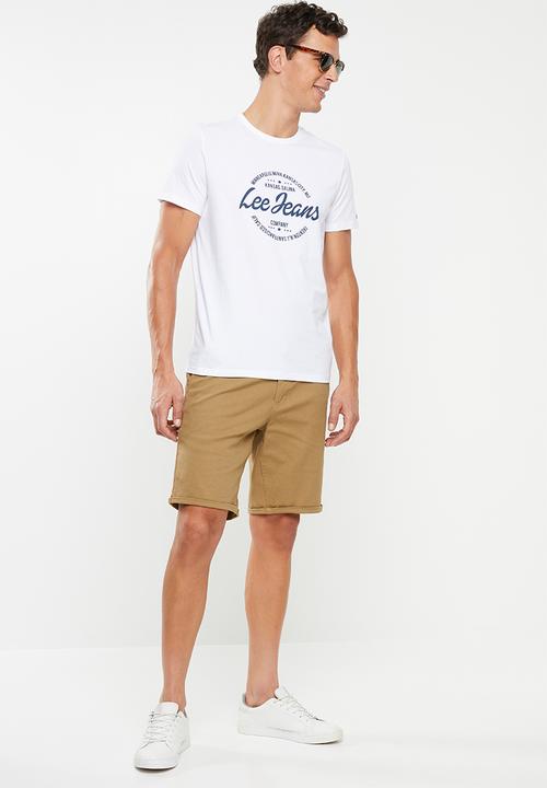 Lee  - Company tee short sleeve - white
