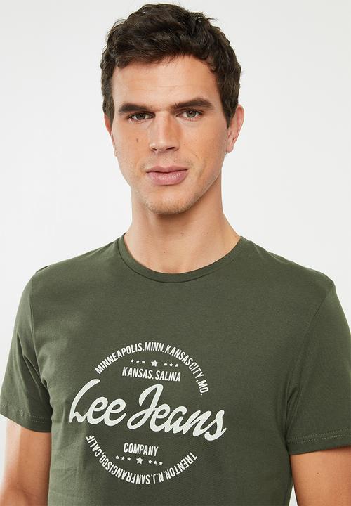 Lee  - Company tee short sleeve - green