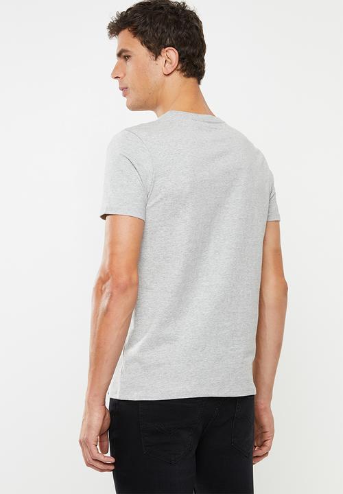 GUESS - Guess stripe tee - grey