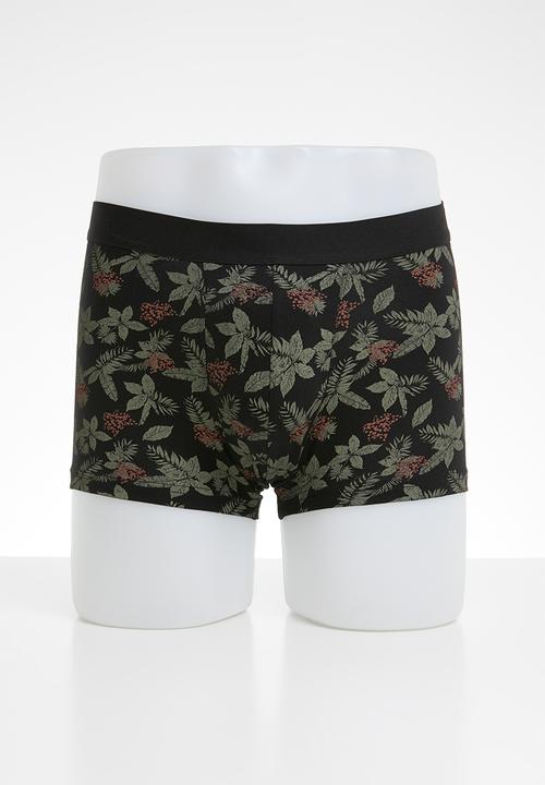 New Look - Pink floral print 3 pack trunks - multi