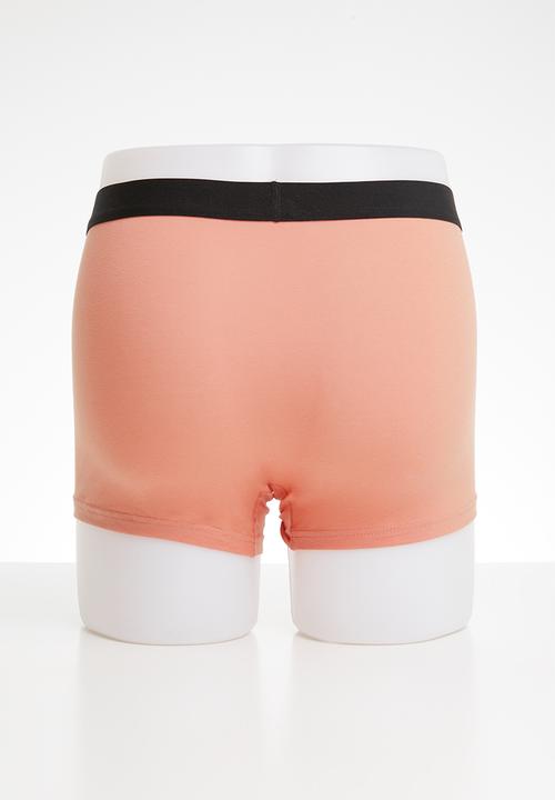 New Look - Pink floral print 3 pack trunks - multi