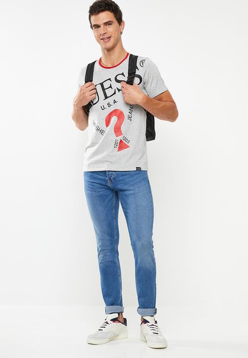 GUESS - Too large tee - multi 