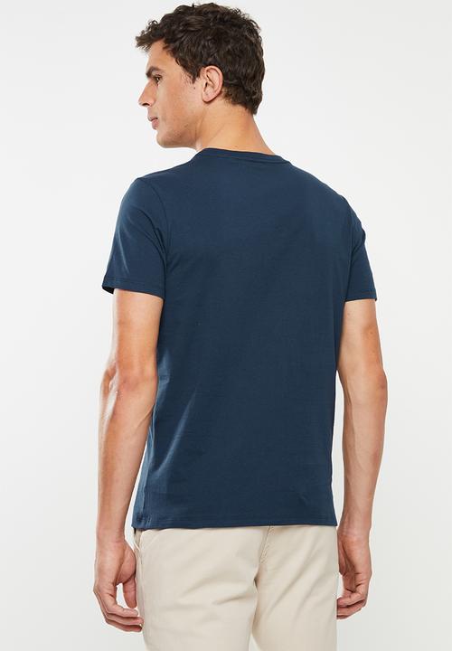 GUESS - Triangle short sleeve tee - blue
