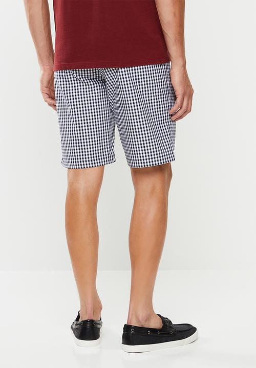 Pringle of Scotland - Bickford shorts - navy & white