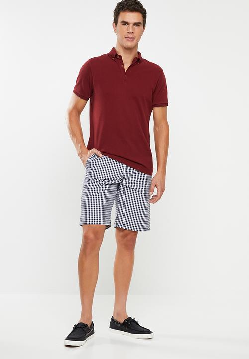 Pringle of Scotland - Bickford shorts - navy & white