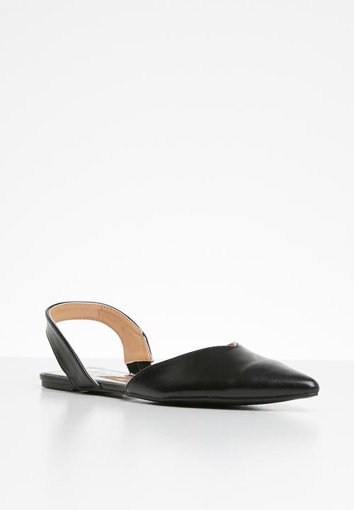 STYLE REPUBLIC - Slingback metallic -pumps - black