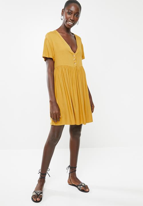 Superbalist - Babydoll dress - yellow