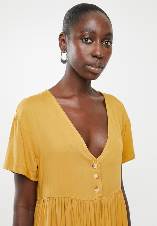 Superbalist - Babydoll dress - yellow