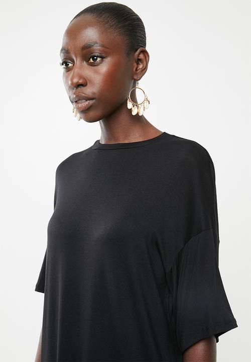 Superbalist - T-shirt dress - black