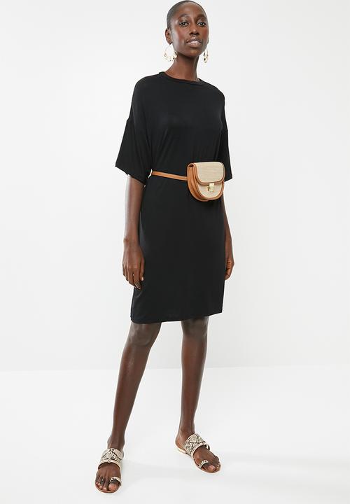 Superbalist - T-shirt dress - black