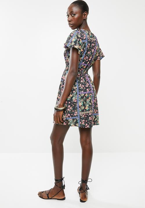 Superbalist - Fit & flare tea dress - multi