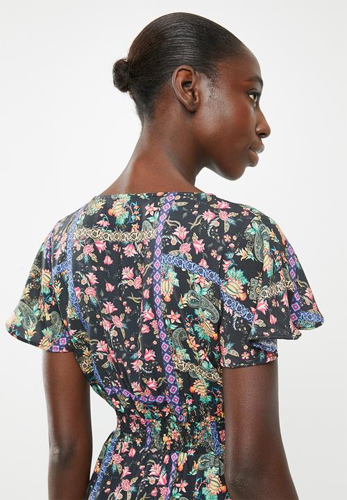 Superbalist - Fit & flare tea dress - multi